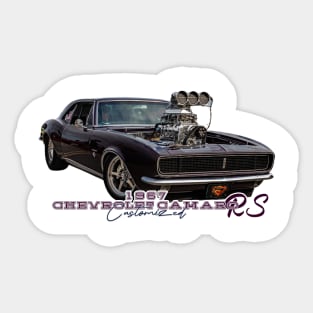 Customized 1967 Chevrolet Camaro RS Sticker